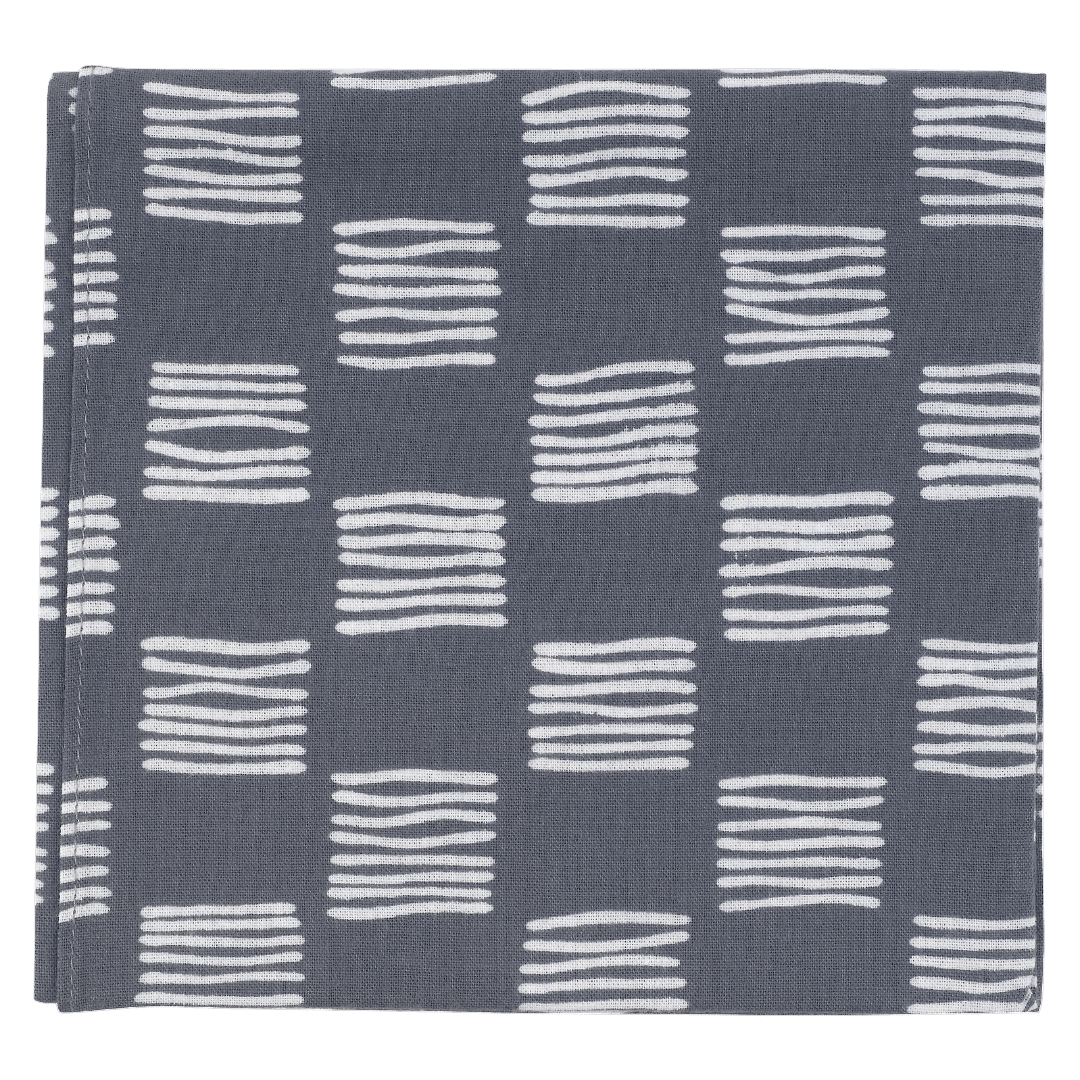 Niwaki - Cotton Handkerchief - Grid - Regent Tailoring Salisbury