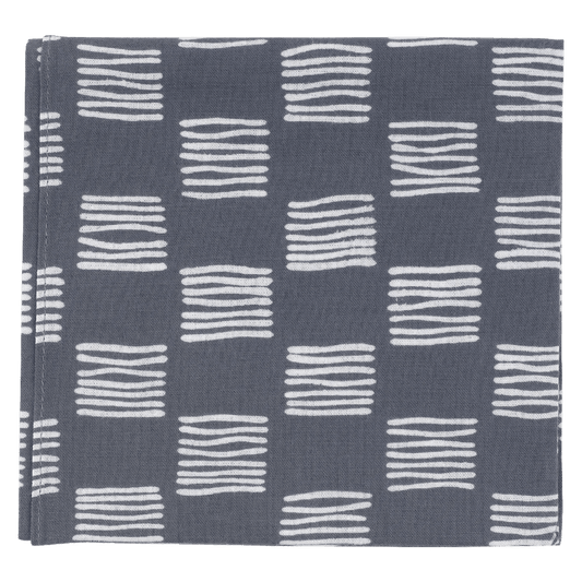 Niwaki - Cotton Handkerchief - Grid - Regent Tailoring Salisbury