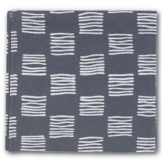 Niwaki - Cotton Handkerchief - Grid - Regent Tailoring Salisbury
