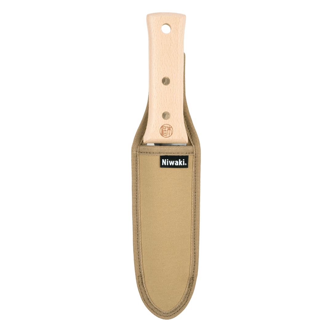 Niwaki - Hori Hori Gardening Tool - Carbon Steel + Canvas Holster - Regent Tailoring Salisbury
