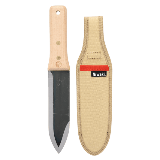 Niwaki - Hori Hori PRO - Carbon Steel + Canvas Holster - Regent Tailoring Salisbury