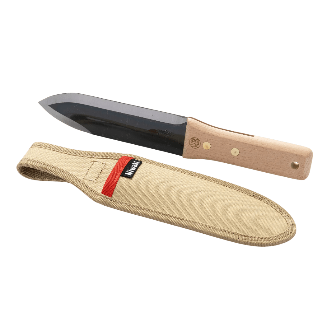 Niwaki - Hori Hori PRO - Carbon Steel + Canvas Holster - Regent Tailoring Salisbury