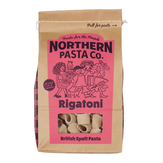 Northern Pasta Co. - British Spelt Pasta - Rigatoni - Regent Tailoring Salisbury