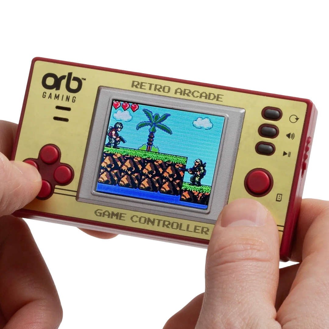 Orb - Retro Mini Handheld Games Console (150-in-1 Games) - Regent Tailoring Salisbury