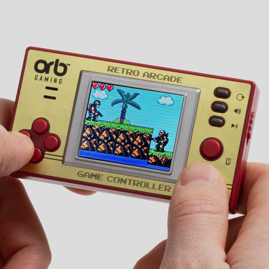 Orb - Retro Mini Handheld Games Console (150-in-1 Games) - Regent Tailoring Salisbury
