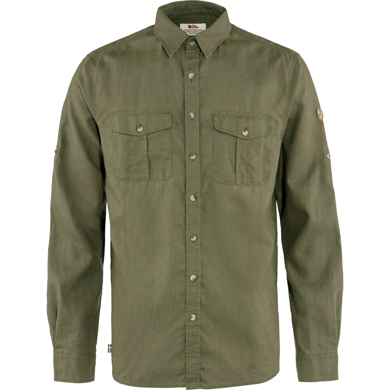 A green shirt