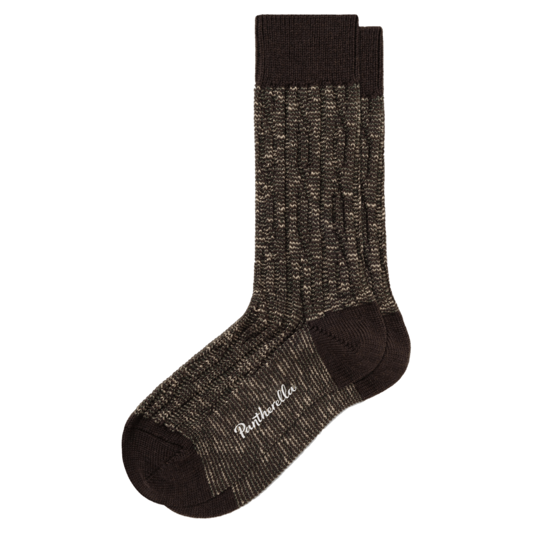 Pantherella - Cromford - Cable Wool & Cotton Blend Socks - Regent Tailoring Salisbury