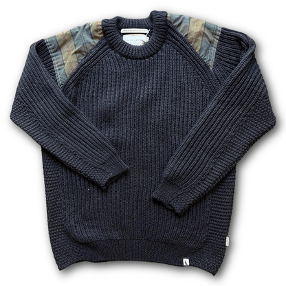 PEREGRINE - Bexley Jumper - British Wool - Navy - Regent TailoringPeregrine