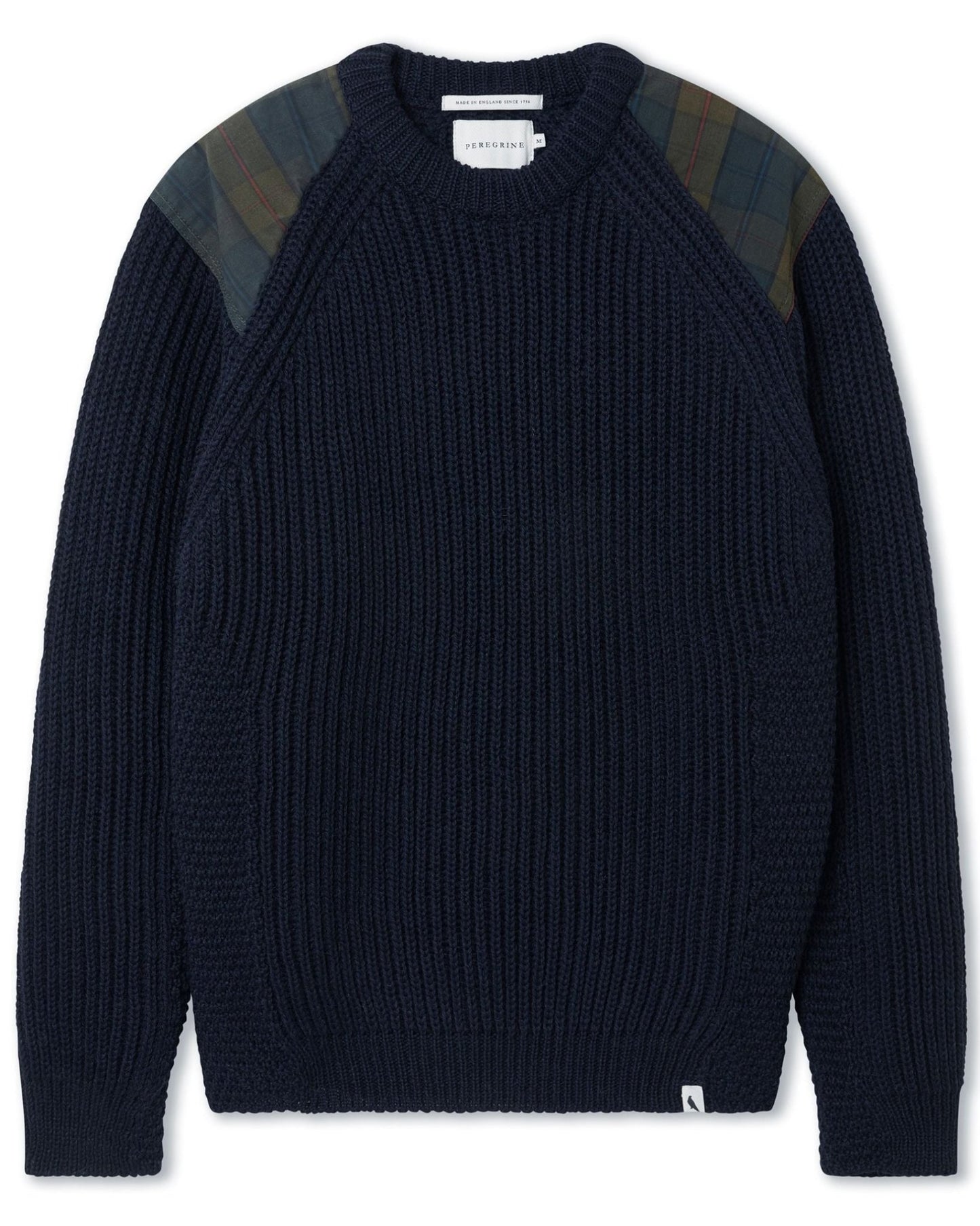 PEREGRINE - Bexley Jumper - British Wool - Navy - Regent TailoringPeregrine