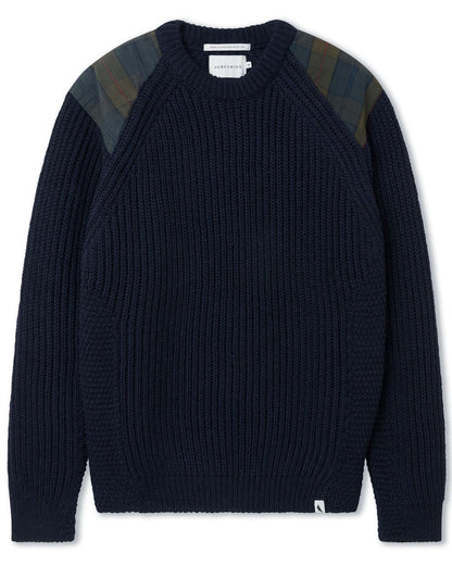 PEREGRINE - Bexley Jumper - British Wool - Navy - Regent TailoringPeregrine