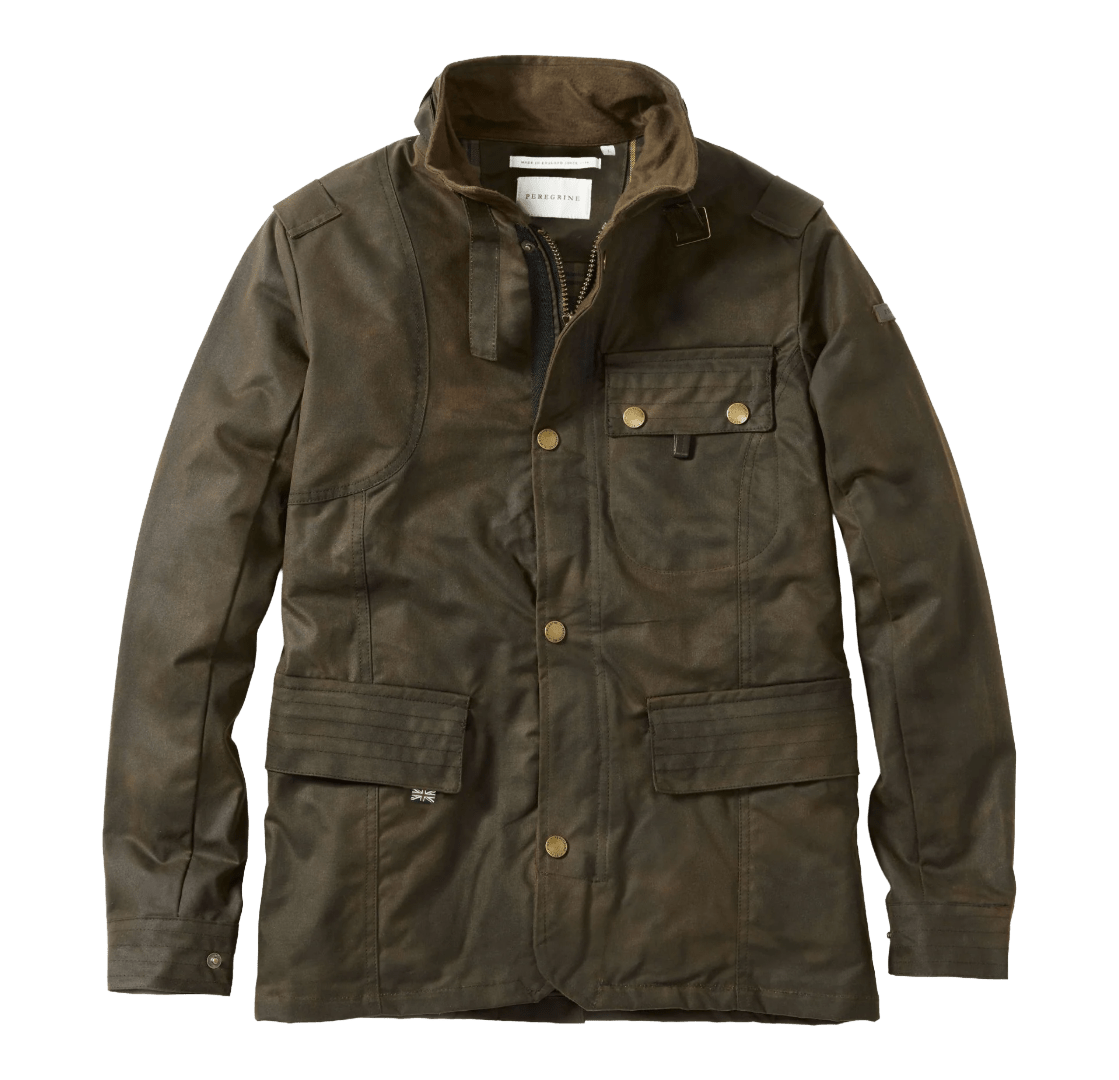 Peregrine - Bexley Waxed Cotton Jacket - Brown - Regent Tailoring Salisbury