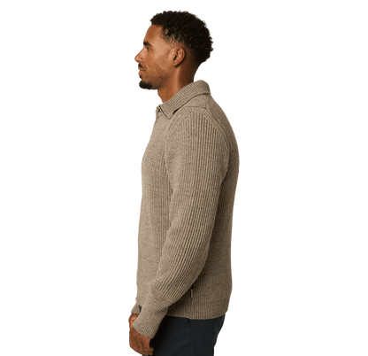Peregrine - Fisherman Cardigan - Oak - Regent Tailoring Salisbury