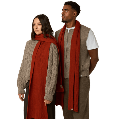 Peregrine - Porter Ribbed Scarf - Regent Tailoring Salisbury