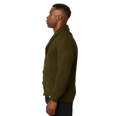 PEREGRINE - Wilkinson Cardigan - Olive - Regent Tailoring Salisbury