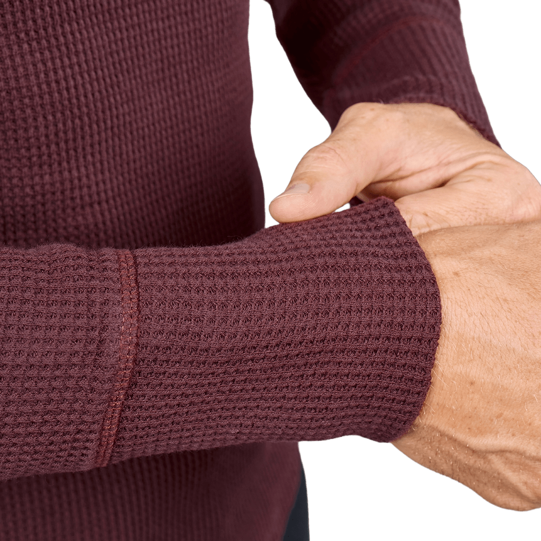 Pike Brother - 1967 Waffle Shirt - Berry - Regent Tailoring Salisbury