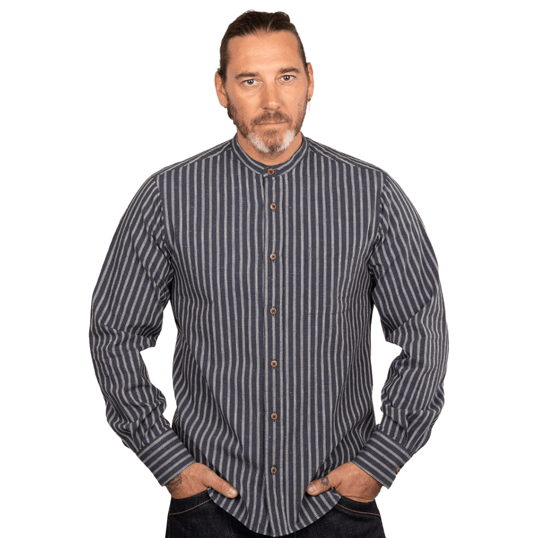 Pike Brothers - 1923 Buccaneer Shirt - Beppu Blue - Regent Tailoring Salisbury