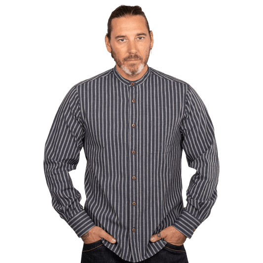 Pike Brothers - 1923 Buccaneer Shirt - Beppu Blue - Regent Tailoring Salisbury