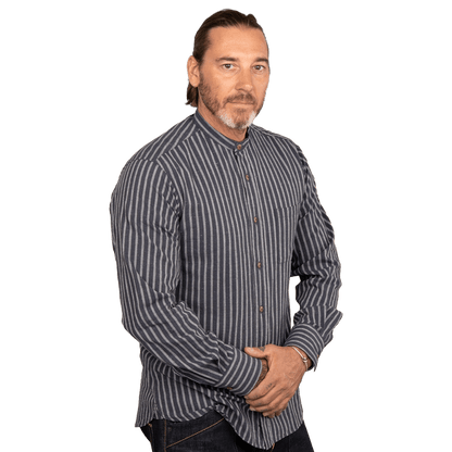 Pike Brothers - 1923 Buccaneer Shirt - Beppu Blue - Regent Tailoring Salisbury