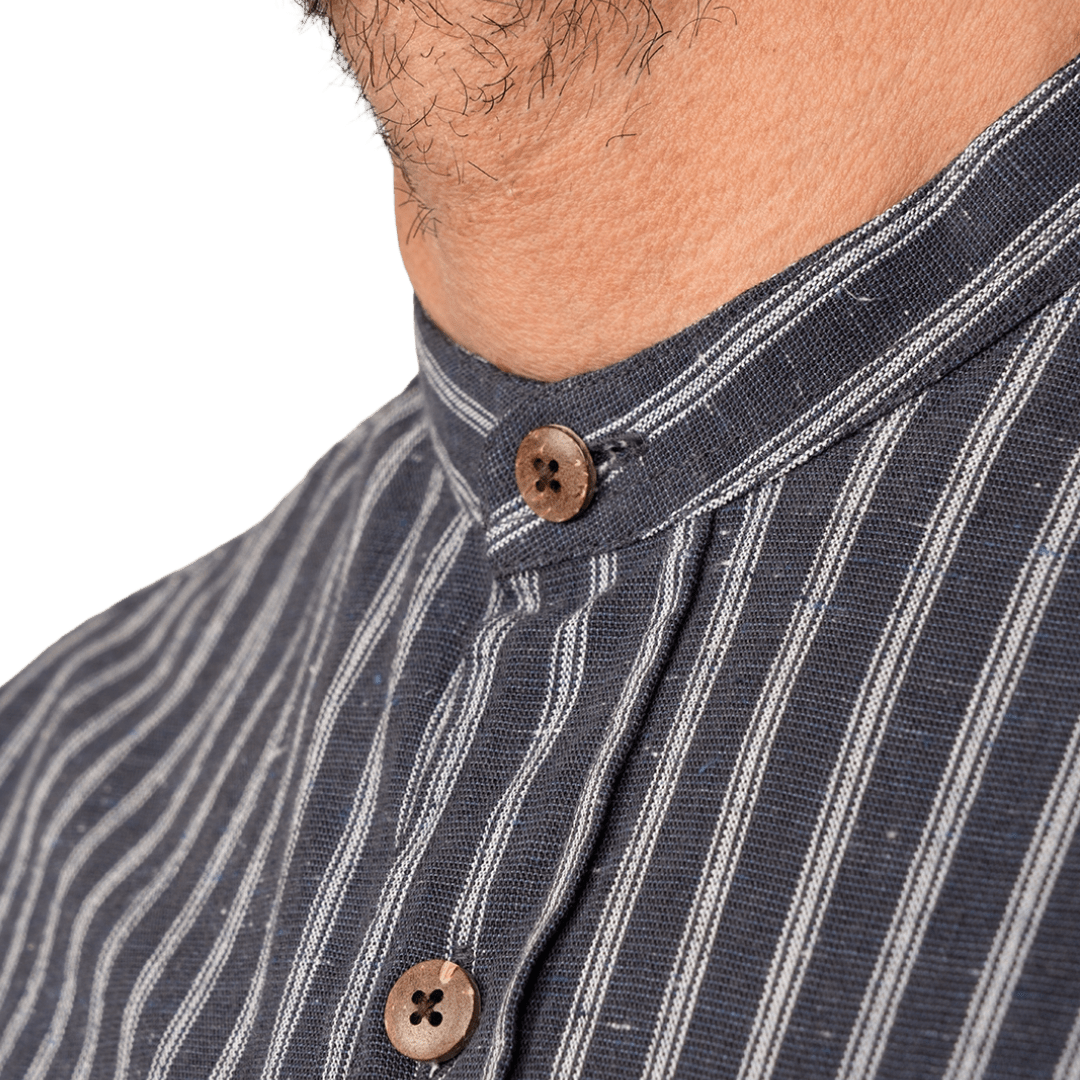 Pike Brothers - 1923 Buccaneer Shirt - Beppu Blue - Regent Tailoring Salisbury