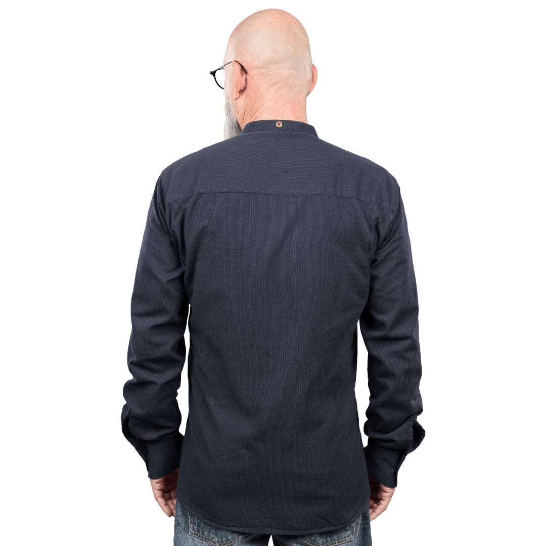 Pike Brothers - 1923 Buccaneer Shirt - Pomarico Blue - Regent Tailoring Salisbury