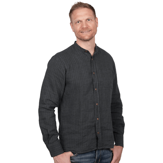 Pike Brothers - 1923 Buccaneer Shirt - Wicklow Navy - Regent Tailoring Salisbury