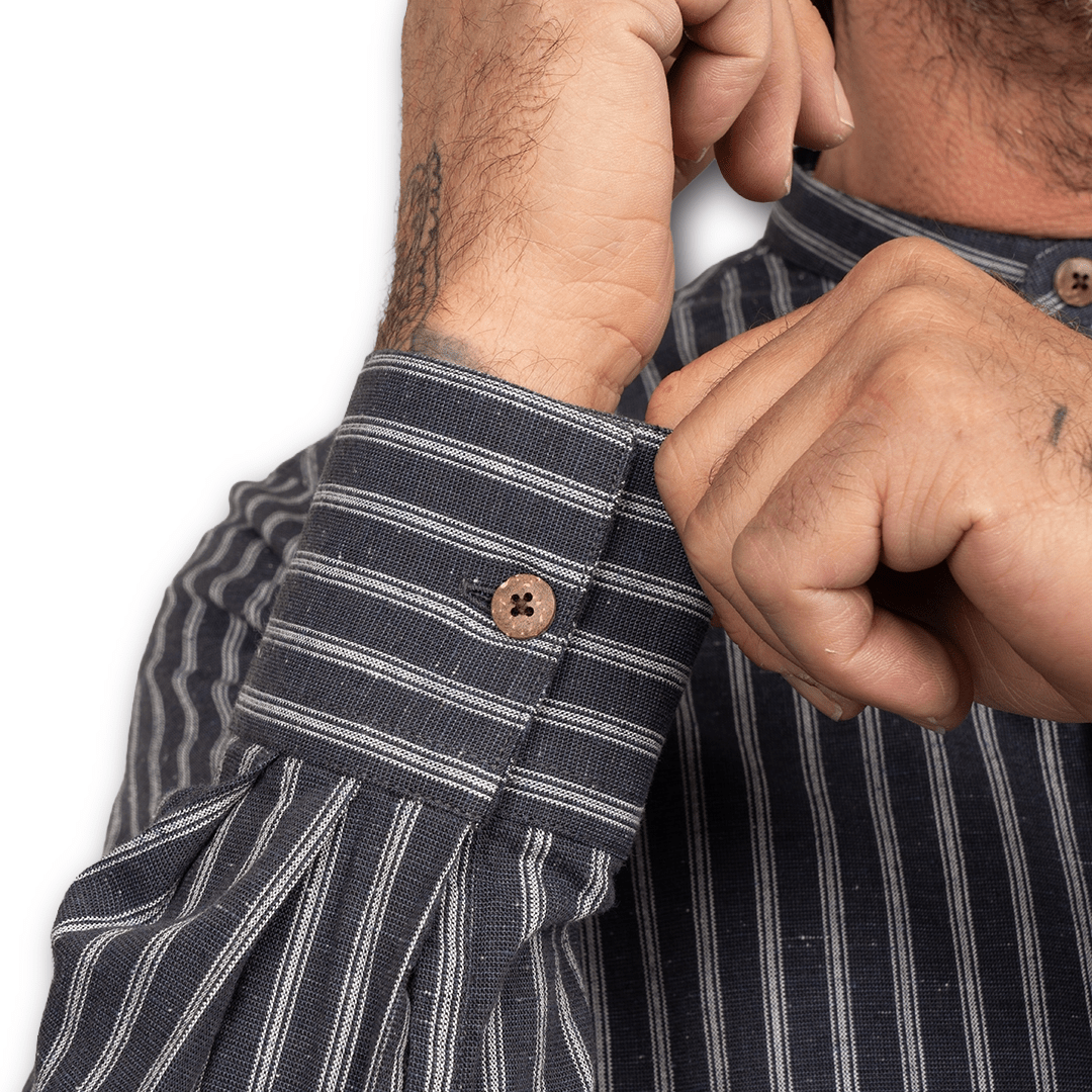 PIKE BROTHERS - 1923 Buccanoy Shirt - Beppu Blue - Regent TailoringPike Brothers