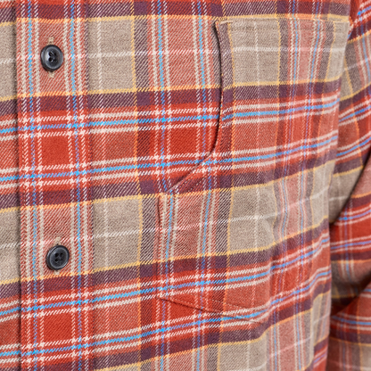 Pike Brothers - 1937 Roamer Shirt - Merida Red - Regent Tailoring Salisbury
