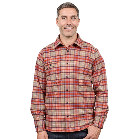 Pike Brothers - 1937 Roamer Shirt - Merida Red - Regent Tailoring Salisbury