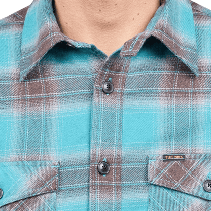 Pike Brothers - 1943 CPO Shirt - Glacial Blue - Regent Tailoring Salisbury