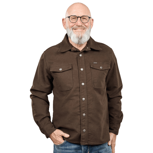 Pike Brothers - 1943 CPO Shirt Moleskin - Soil Brown - Regent Tailoring Salisbury