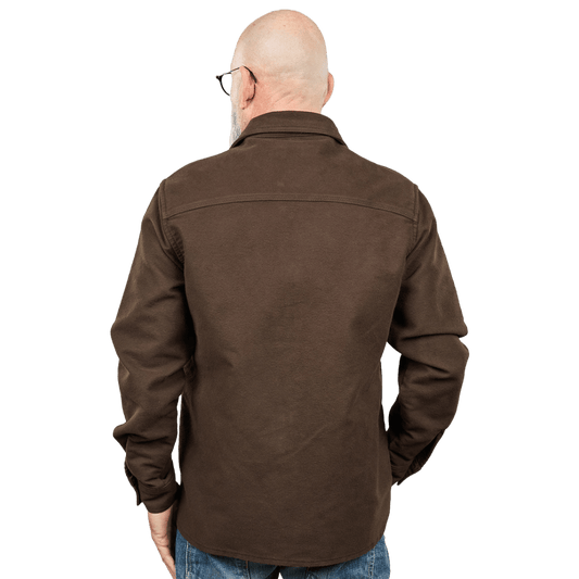 Pike Brothers - 1943 CPO Shirt Moleskin - Soil Brown - Regent Tailoring Salisbury