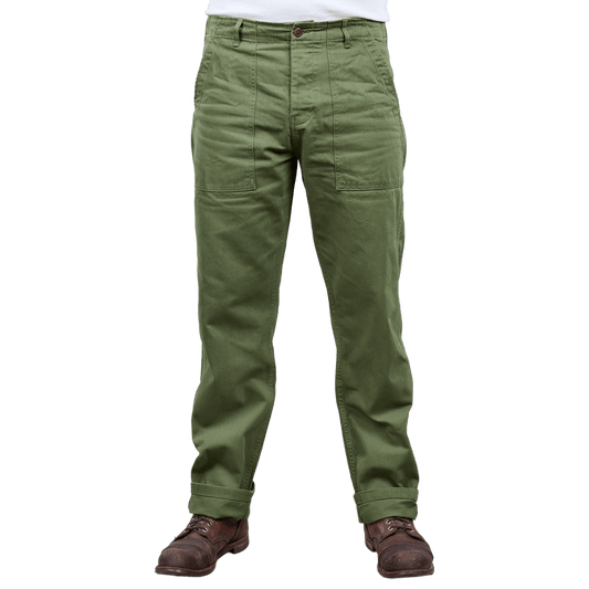 Pike Brothers - 1962 OG-107 Pant - Olive - Regent Tailoring Salisbury
