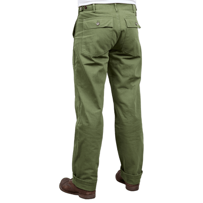 Pike Brothers - 1962 OG-107 Pant - Olive - Regent Tailoring Salisbury