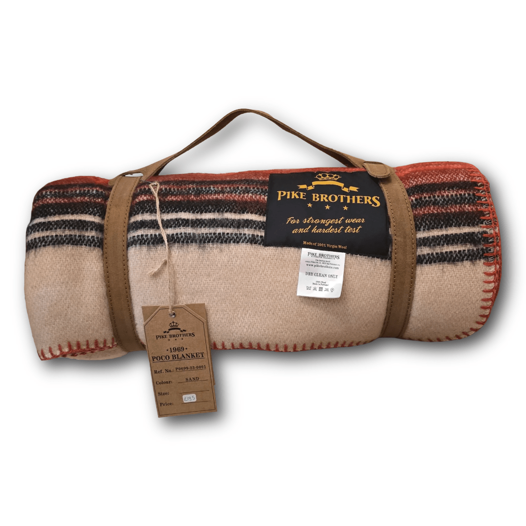 PIKE BROTHERS - Poko Blanket - Sand - Regent Tailoring Salisbury