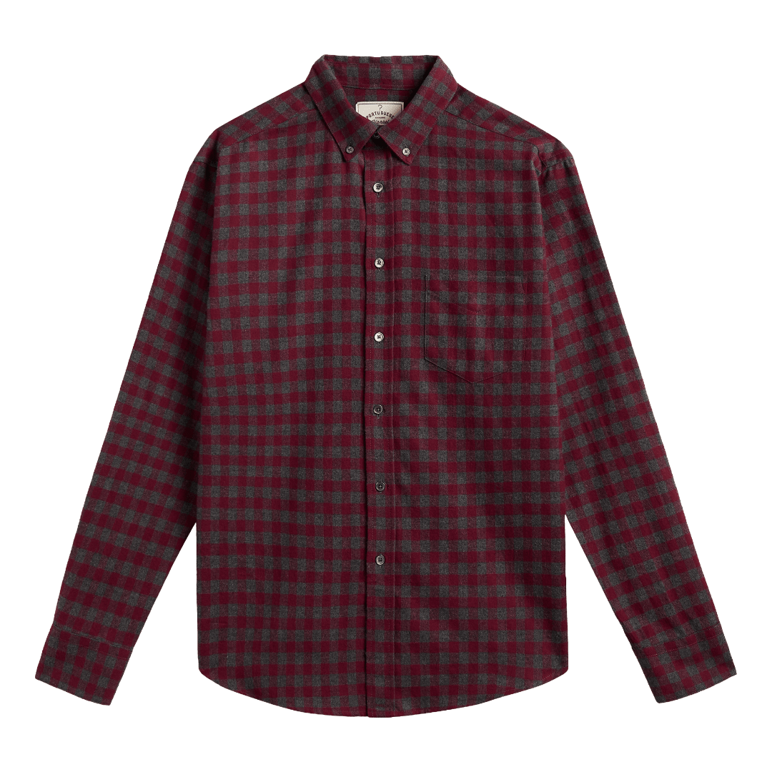 Portuguese Flannel - Aquila - Red - Regent Tailoring Salisbury