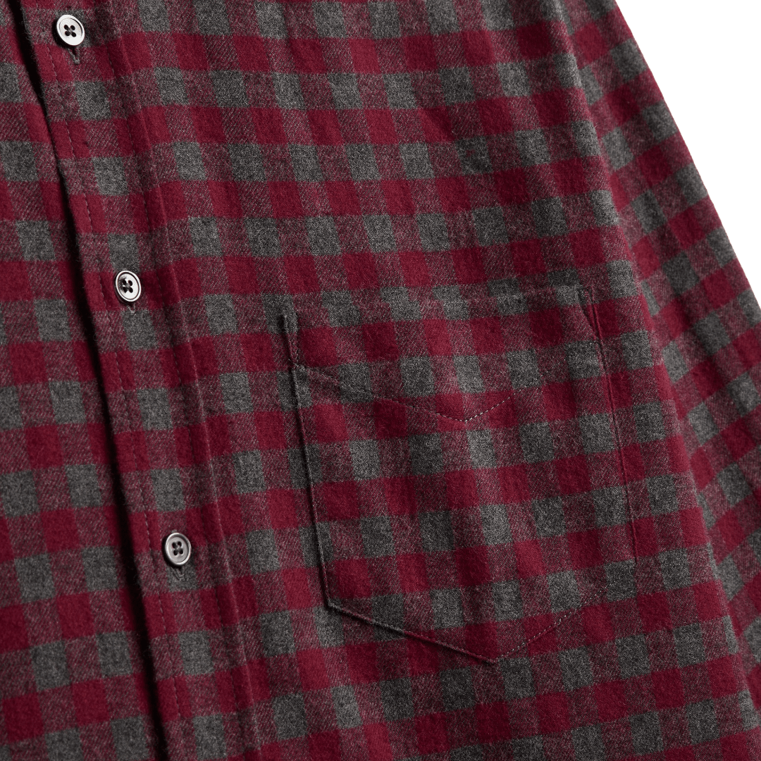 Portuguese Flannel - Aquila - Red - Regent Tailoring Salisbury