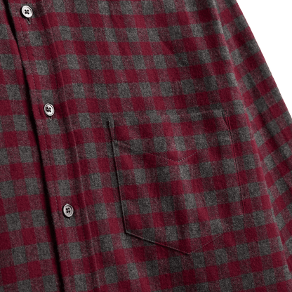 Portuguese Flannel - Aquila - Red - Regent Tailoring Salisbury