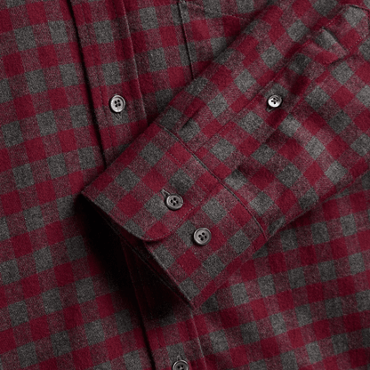 Portuguese Flannel - Aquila - Red - Regent Tailoring Salisbury