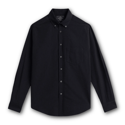 Portuguese Flannel - Atlantico - Black - Regent TailoringPortuguese Flannel