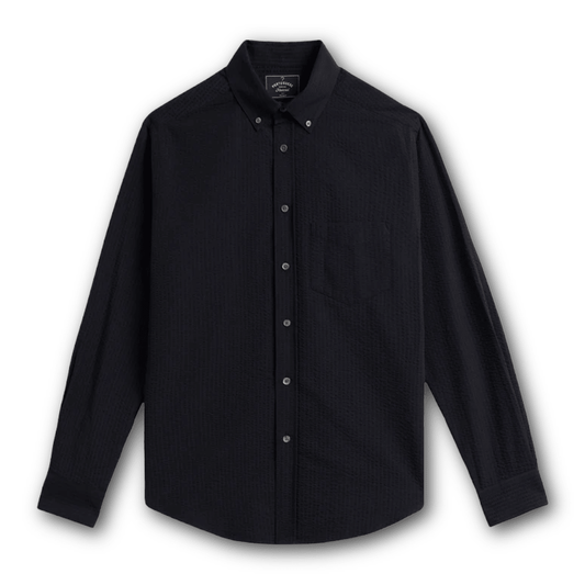 Portuguese Flannel - Atlantico - Black - Regent Tailoring Salisbury