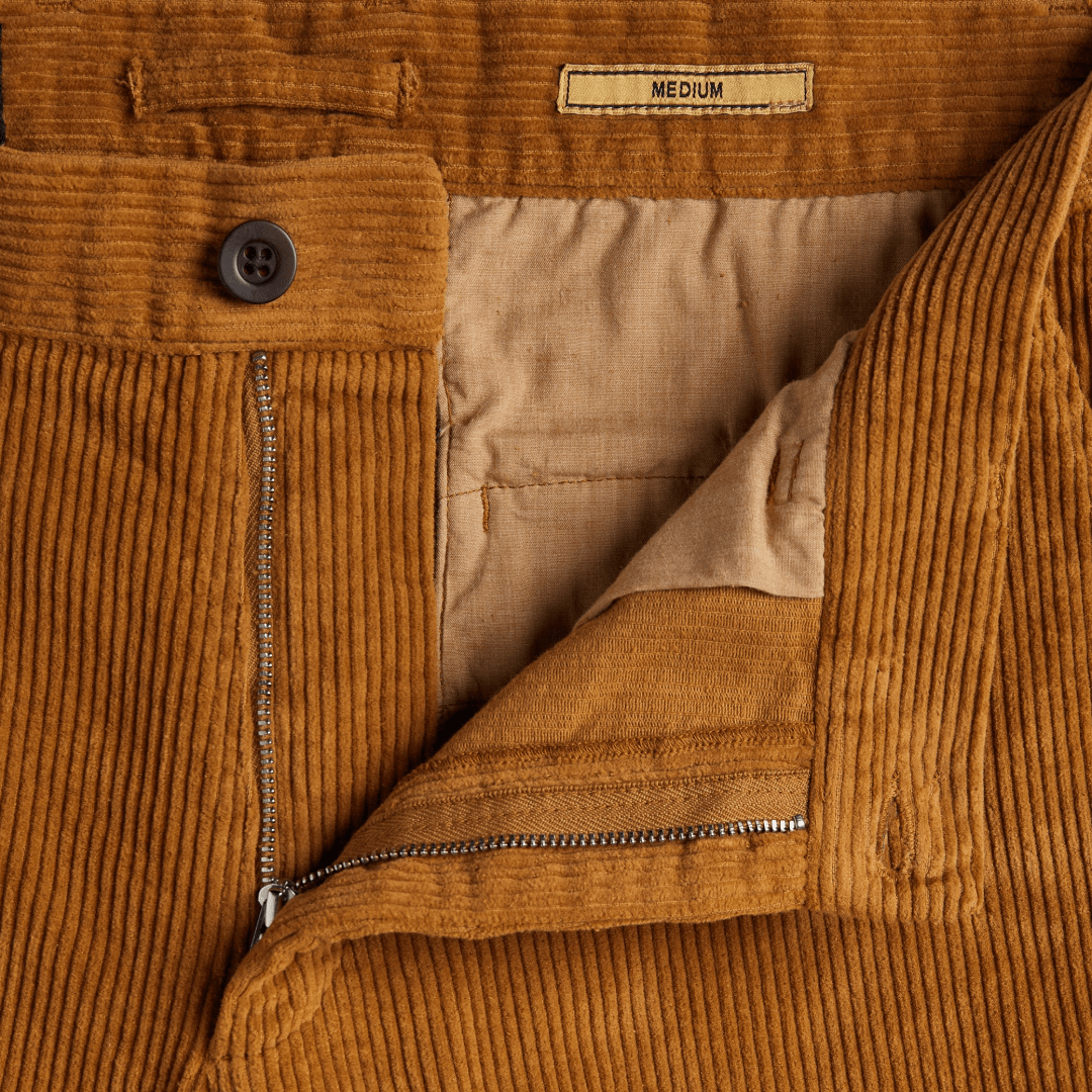 Portuguese Flannel - Corduroy Trouser - Autumn Shades - Regent Tailoring Salisbury