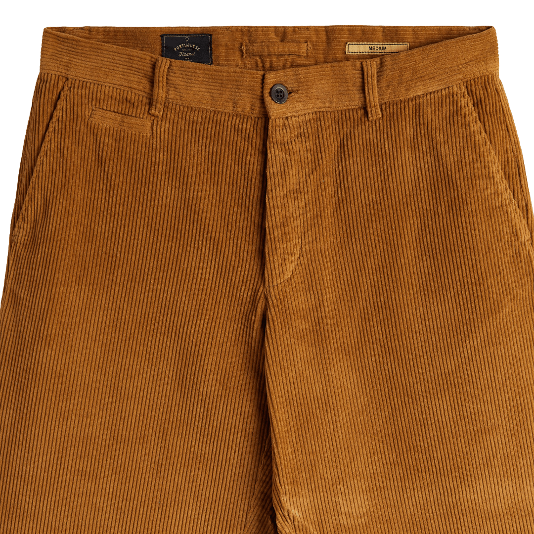 Portuguese Flannel - Corduroy Trouser - Autumn Shades - Regent Tailoring Salisbury