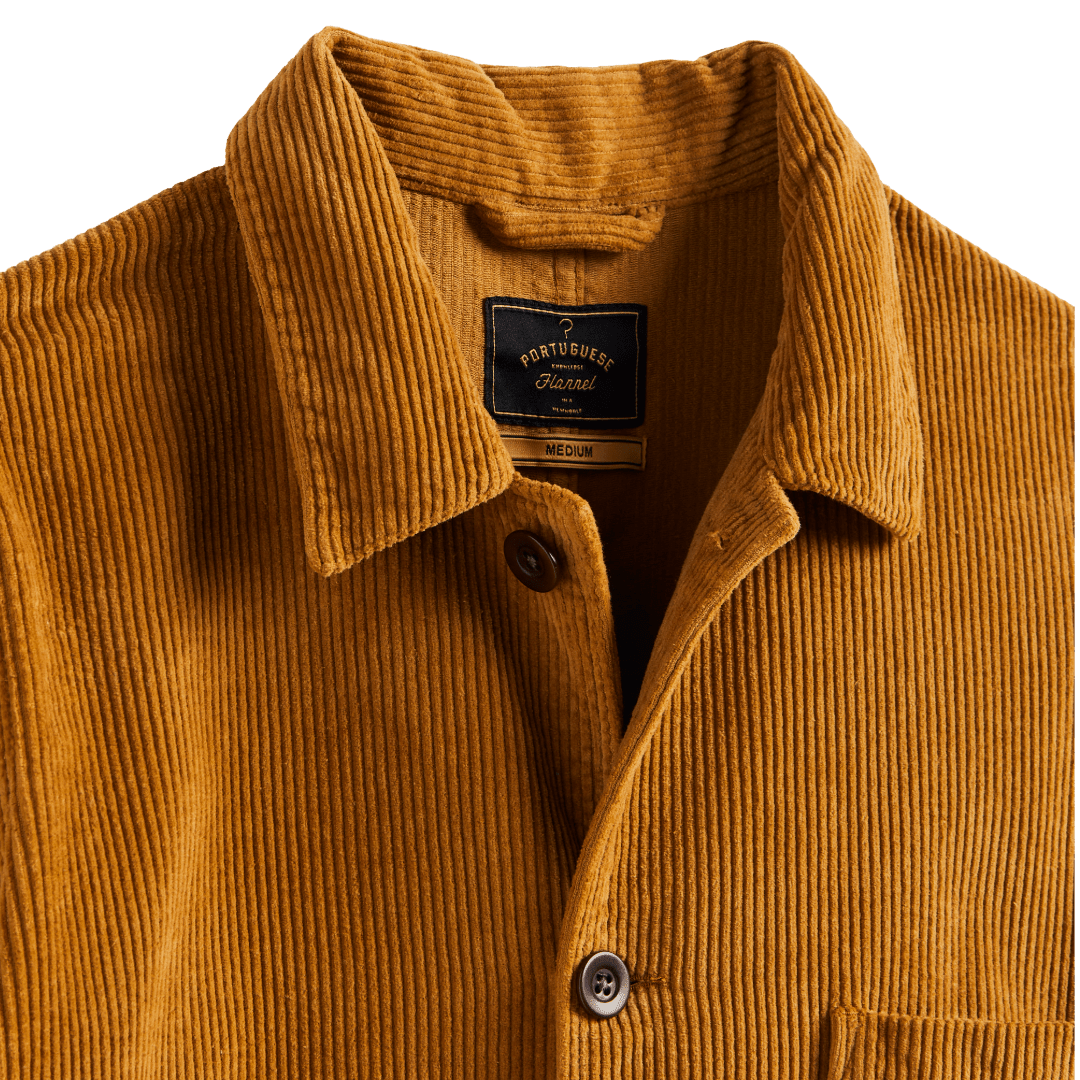 Portuguese Flannel - Labura Corduroy Jacket - Autumn Shades - Regent Tailoring Salisbury