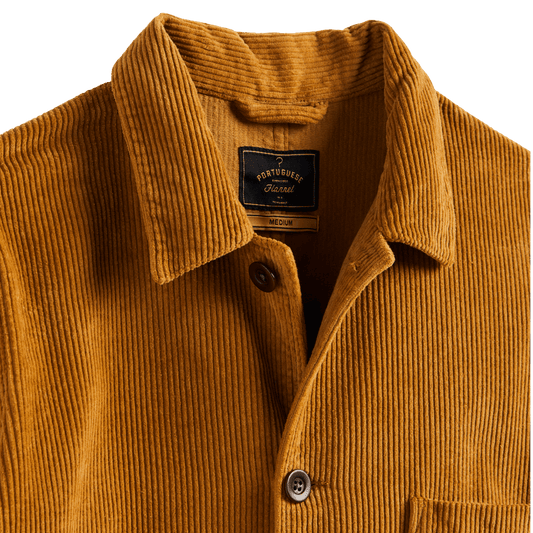 Portuguese Flannel - Labura Corduroy Jacket - Autumn Shades - Regent Tailoring Salisbury