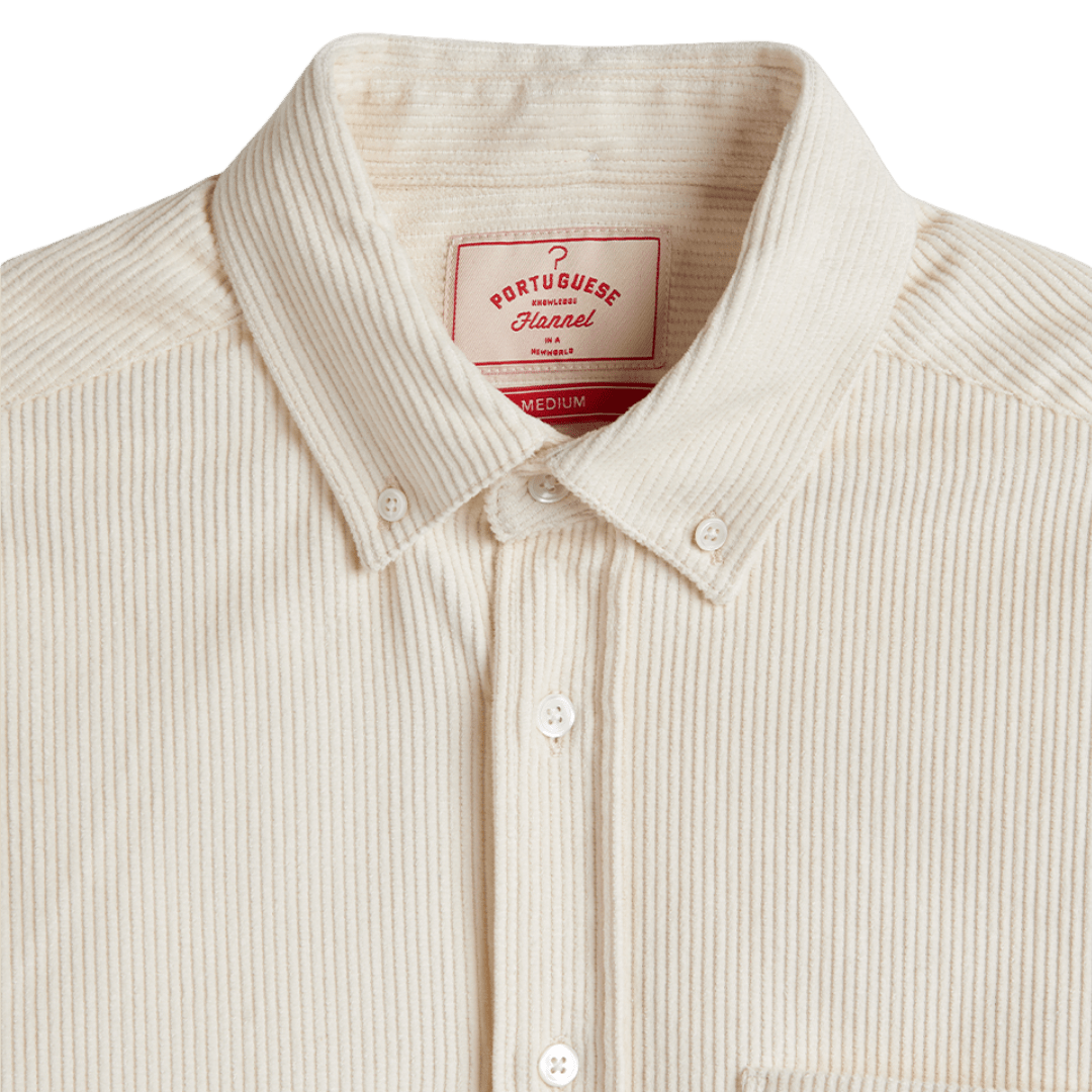 Portuguese Flannel - Lobo - Ecru - Regent Tailoring Salisbury