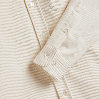 Portuguese Flannel - Lobo - Ecru - Regent Tailoring Salisbury