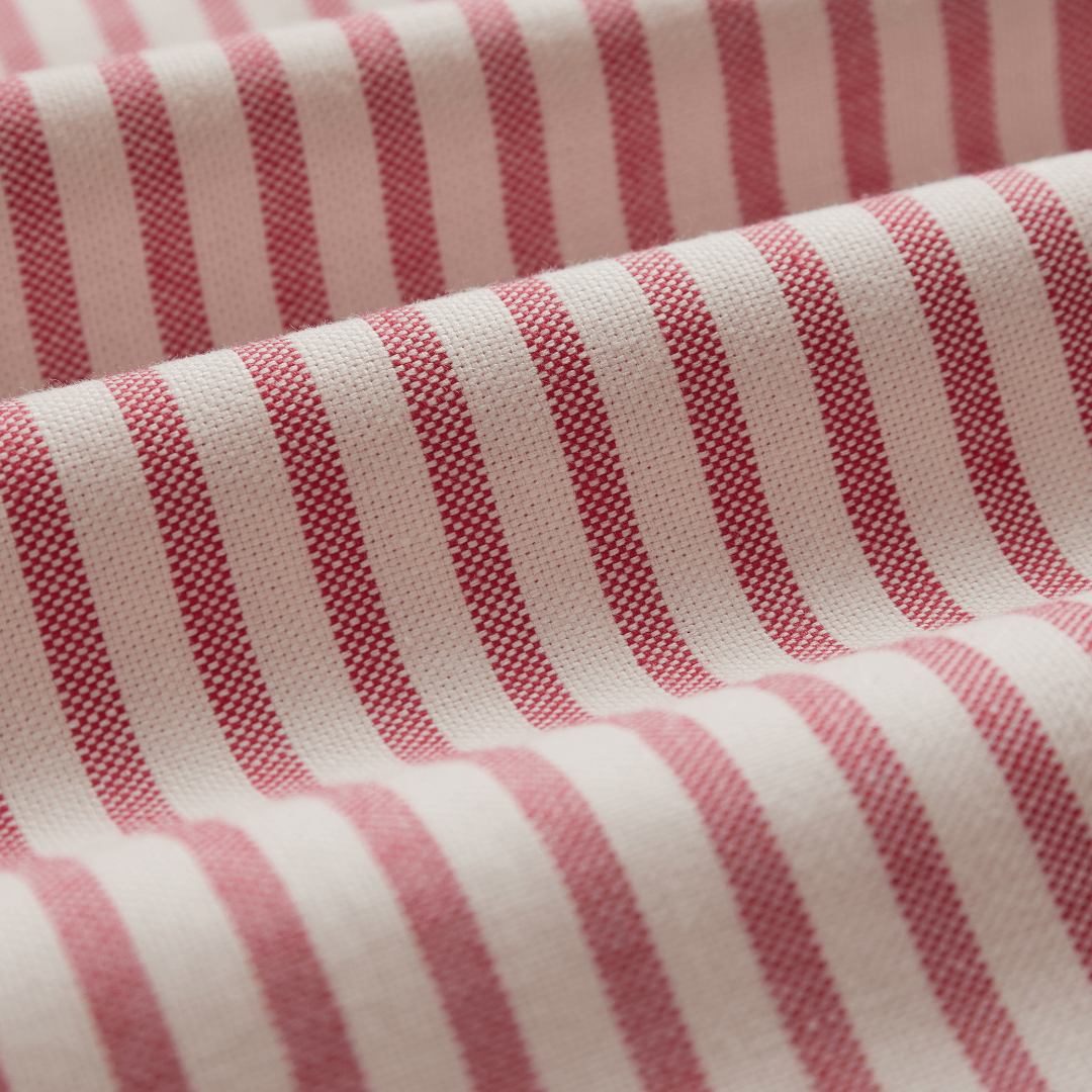 Portuguese Flannel - Montebelo Stripe - Red - Regent Tailoring Salisbury