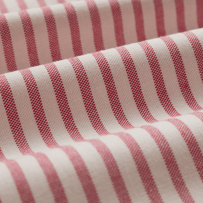 Portuguese Flannel - Montebelo Stripe - Red - Regent Tailoring Salisbury