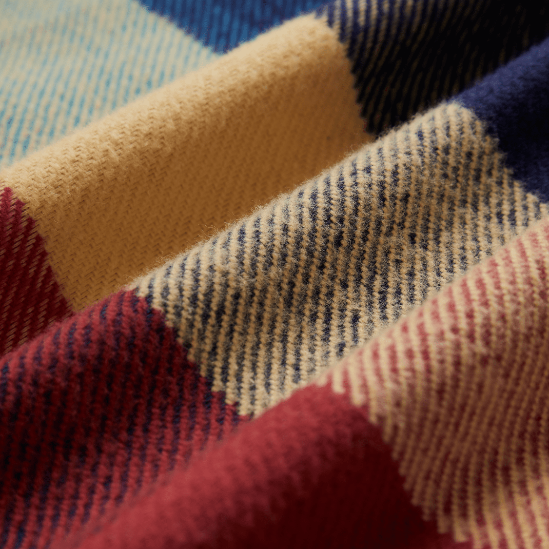 Portuguese Flannel - Ophelia - Multi Check - Regent Tailoring Salisbury