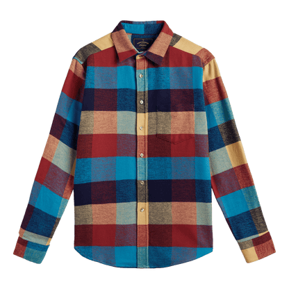 Portuguese Flannel - Ophelia - Multi Check - Regent Tailoring Salisbury
